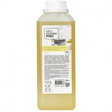 Універсальний засіб для миття всіх видів поверхонь “Лимон”1,1 л Neo Clean PRO